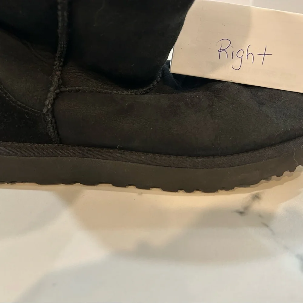 UGG Black Short Winter Boots